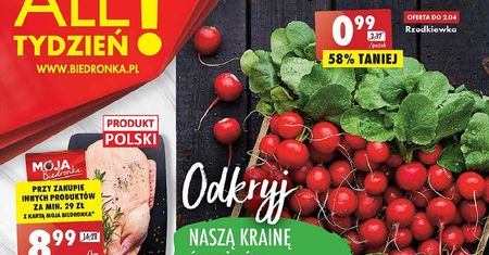 Biedronka gazetka od 31.03. Promocje w Biedronce od czwartku 31 marca