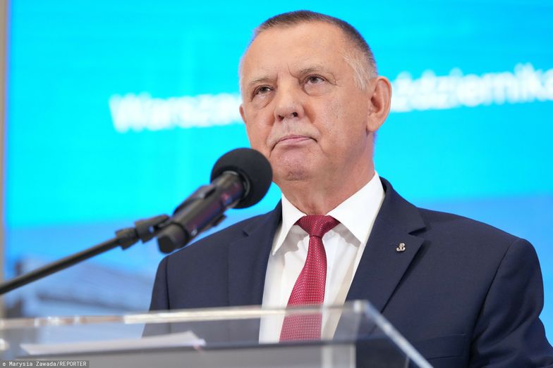 Na zdjęciu prezes NIK Marian Banaś