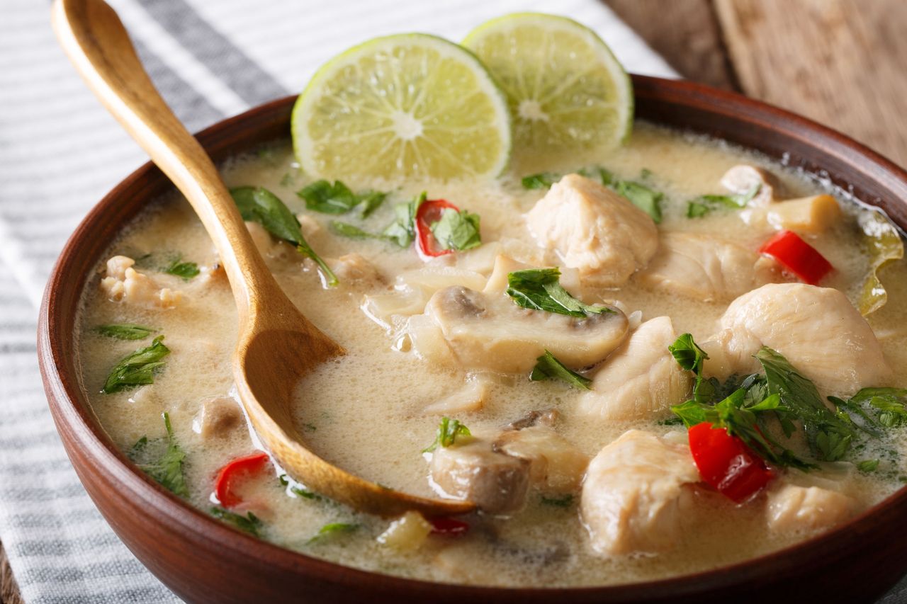 Zupa Tom Kha Gai - tajski wymiar smaku