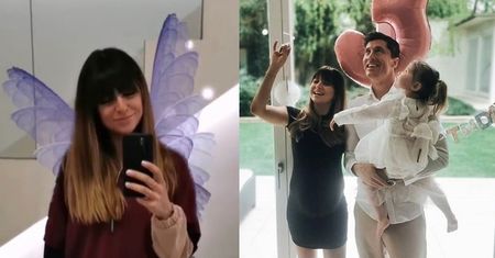 "Wróżka" Anna Lewandowska prawi: "Powiem wam, że macierzyństwo dodaje skrzydeł" (FOTO)