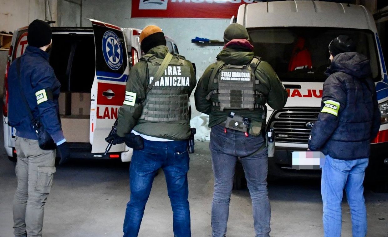 Fałszywe karetki. Straż graniczna zatrzymała nietypowy przemyt