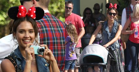 Alba z rodziną w Disneylandzie!