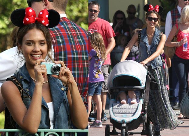 Alba z rodziną w Disneylandzie!
