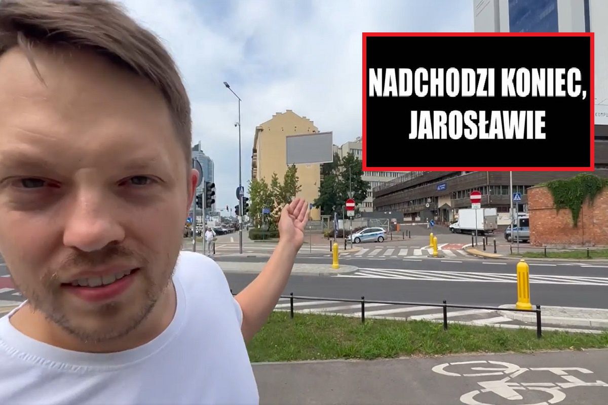 "Nadchodzi koniec Jarosławie". Historia billboardu na Nowogrodzkiej