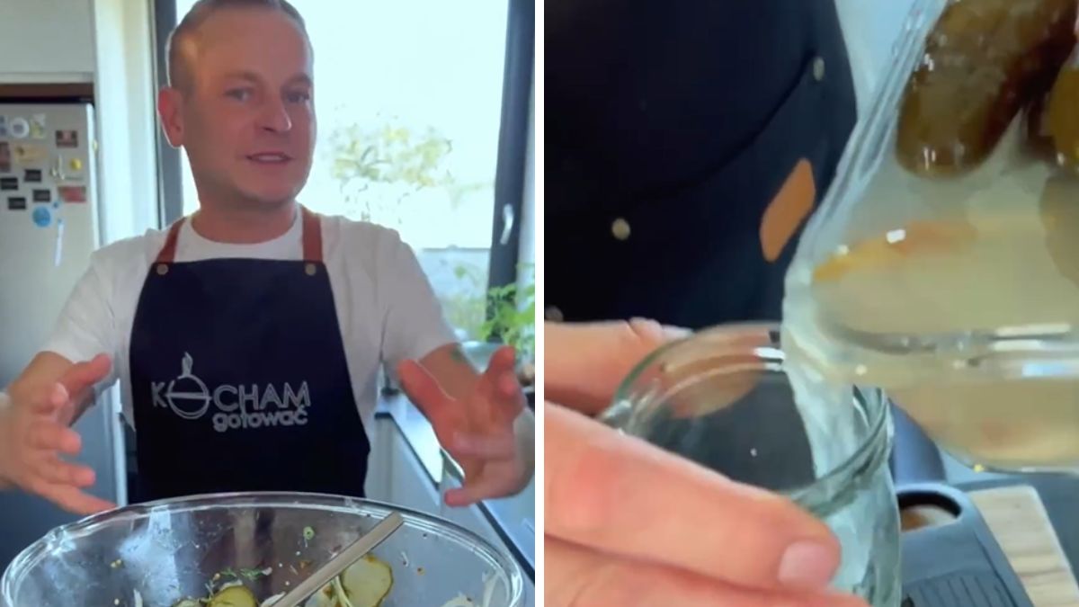 Przepis Piotra Ogińskiego na smaczną sałatkę skradł moje serce