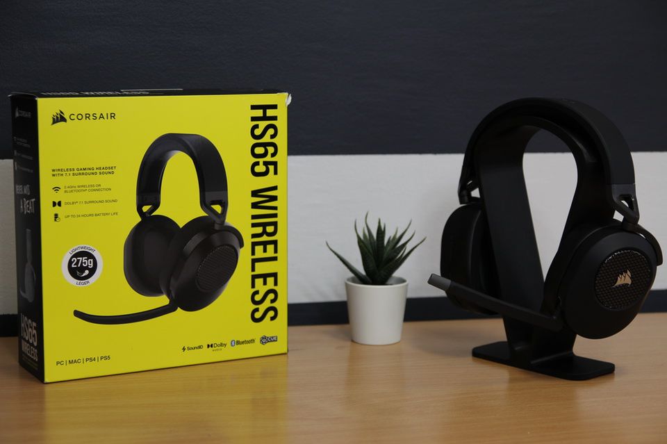 Test headsetu Corsair HS65 WireIess