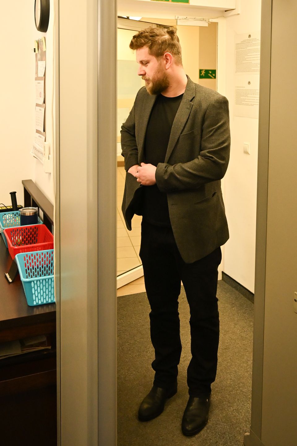 Joanna Opozda i Antoni Królikowski przed rozprawą rozwodową