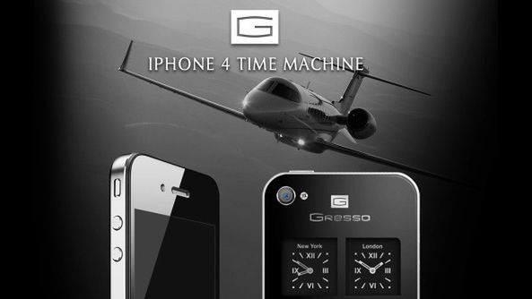 iPhone 4 Time Machine - luksus marki Gresso 1