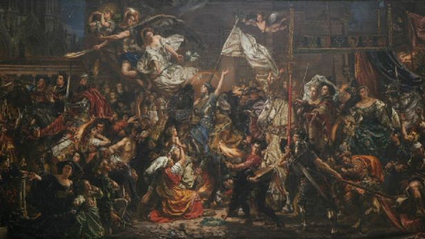 Allegro sprzeda wirtualne części obrazu Matejki 1