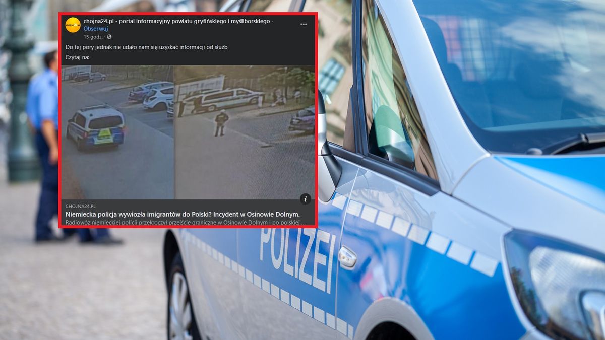 Niemiecka policja przywiozła migrantów do Polski? Straż Graniczna czeka na wyjaśnienia