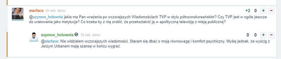 Szymon Hołownia o TVP