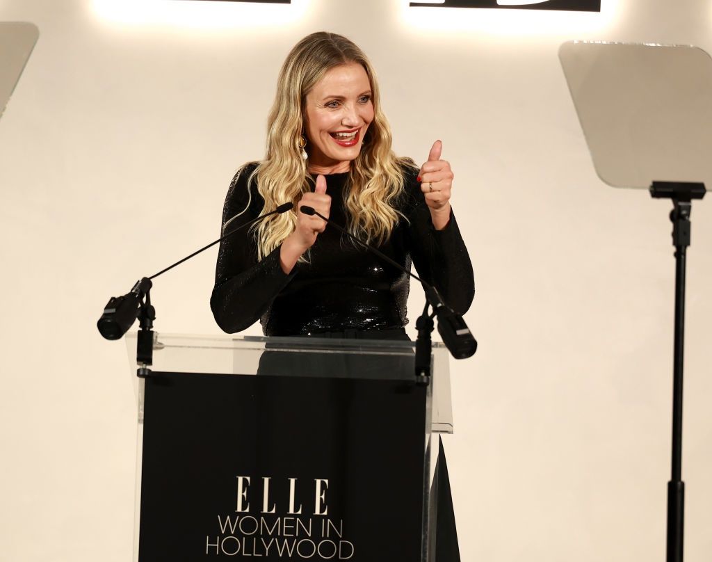 Cameron Diaz na gali ELLE 2024 Women In Hollywood Celebration