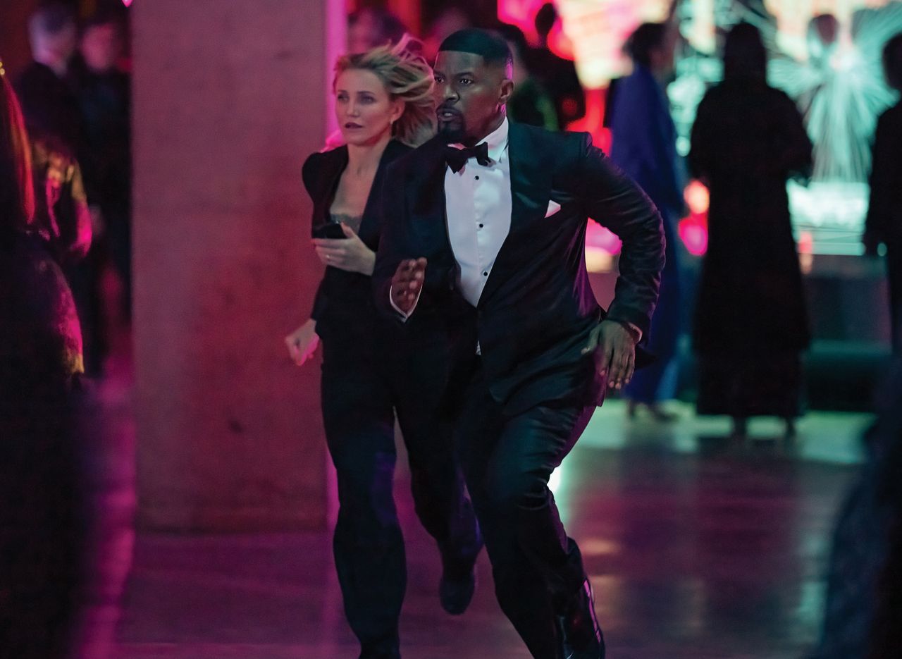 Jamie Foxx and Cameron Diaz in the movie "Back in Action"