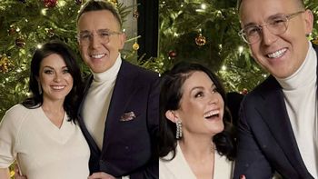 "Kurzopki" eksponują śnieżnobiałe uśmiechy na świątecznych fotkach. Kurzajewski ZASZPANOWAŁ tym detalem