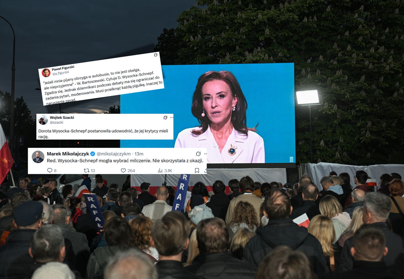 Wysocka-Schnepf odpowiedziała Stanowskiemu. Posypały się komentarze