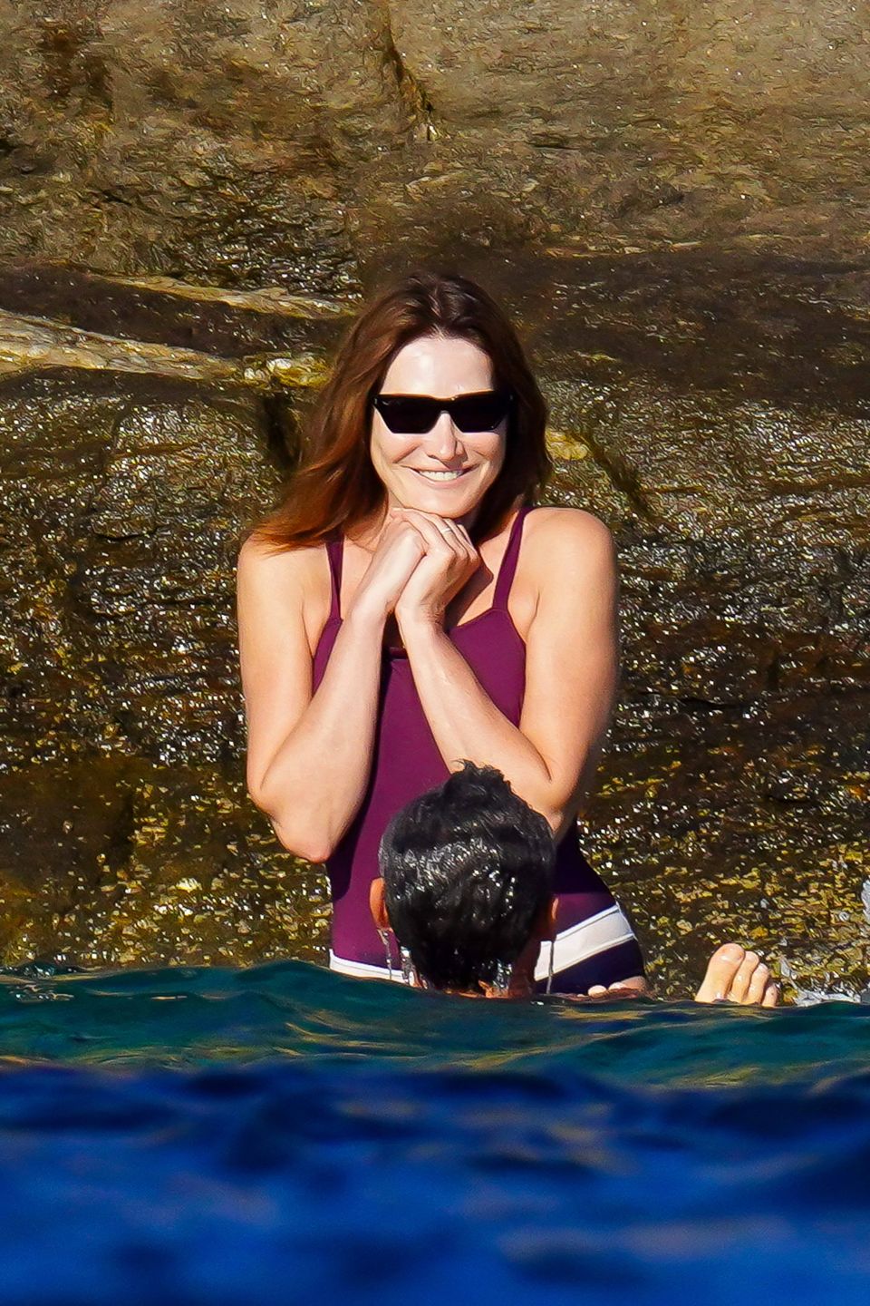 Nicolas Sarkozy i Carla Bruni na wakacjach