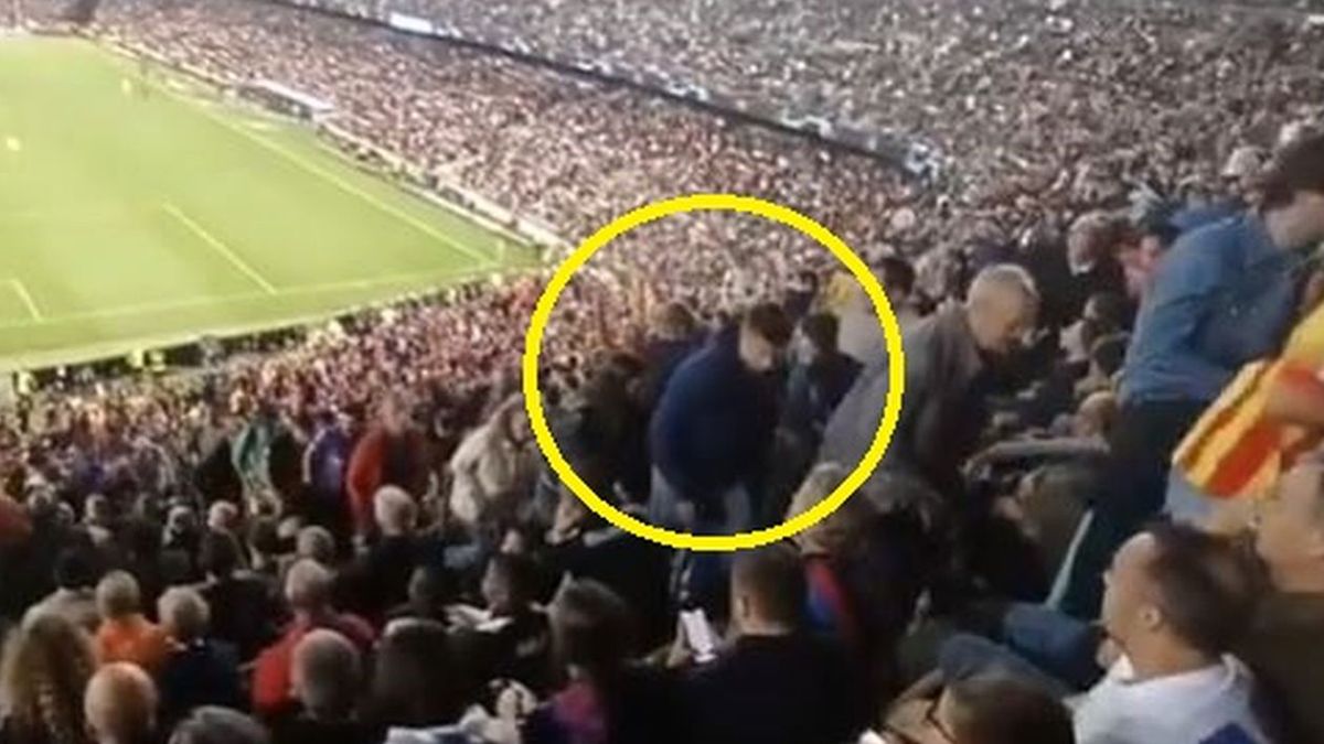 Zachowanie kibiców przed golem Lewandowskiego na 3:3