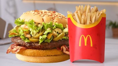 Szok dla fanów Burgera Drwala. McDonald's usuwa popularny smak?