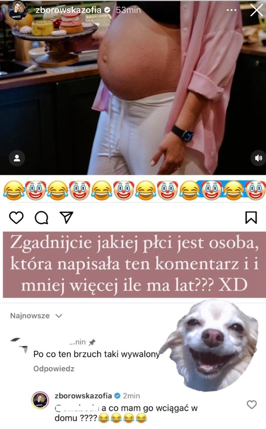 Zofia Zborowska odpowiedziała na absurdalny komentarz fanki 