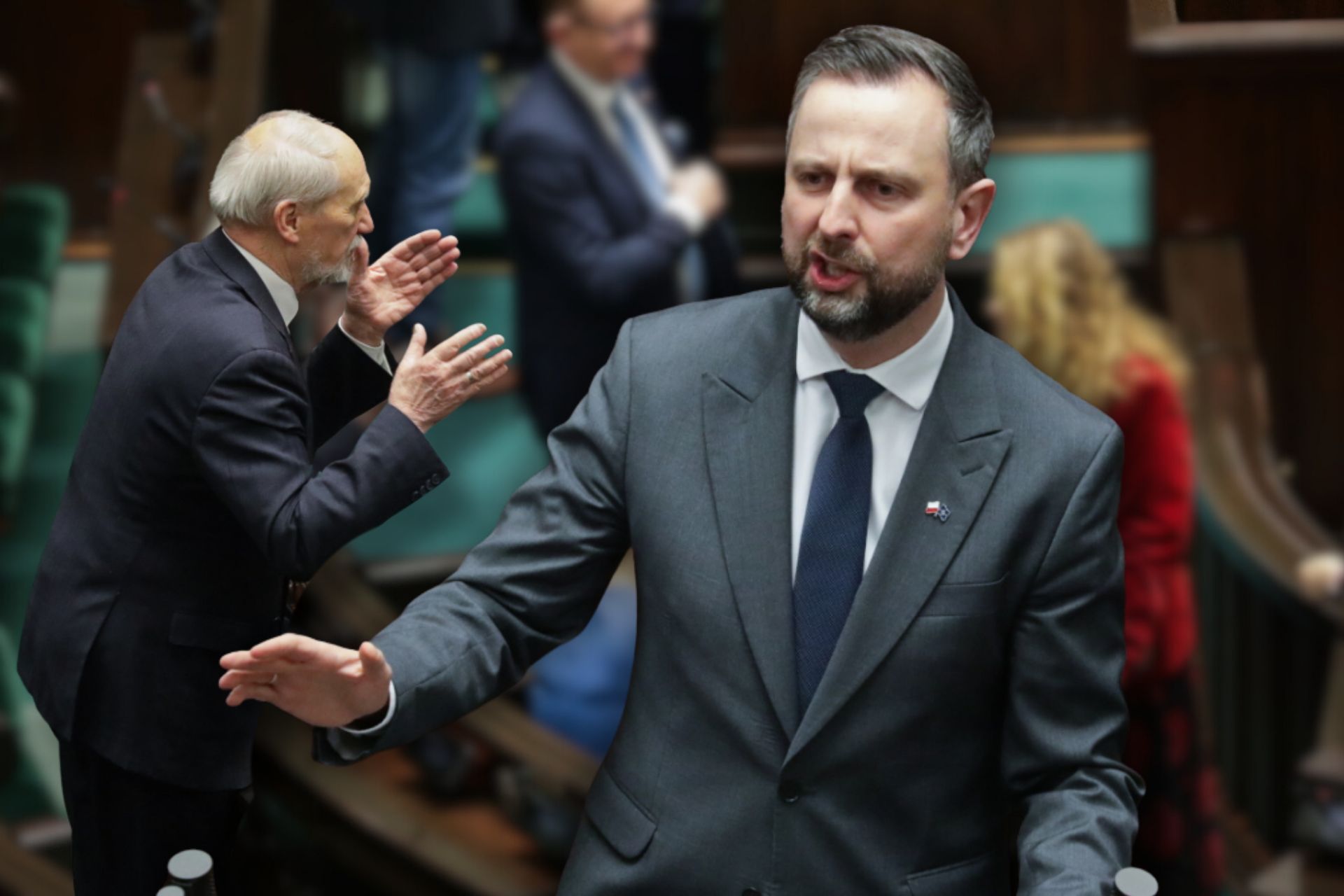 Gorączka w Sejmie: debata o programie SAFE i okrzyki 'Poncyljusz