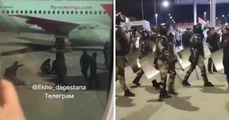 Szturm na lotnisko w Dagestanie. Izrael apeluje do Rosji