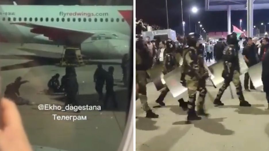 Szturm na lotnisko i reakcja OMON-u