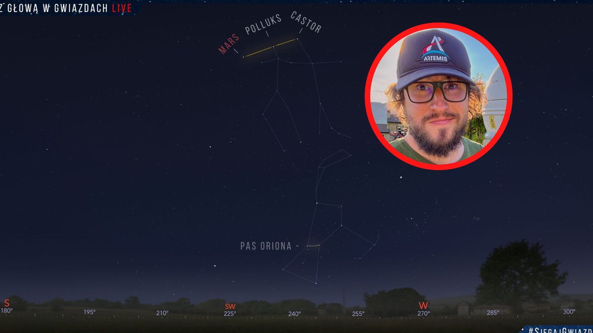 Karol Wójcicki zapowiada. Koniecznie spójrz w niebo.