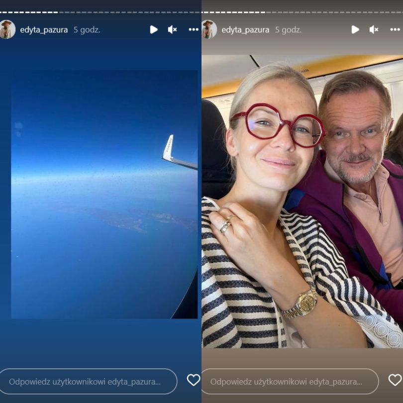 Edyta i Cezary Pazurowie relaksują się na wakacjach we Włoszech
