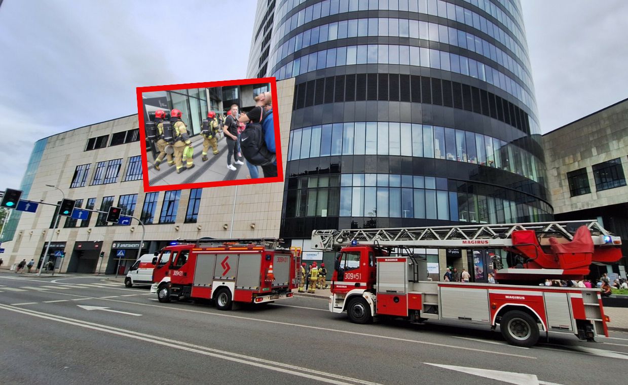 Dym w Sky Tower. Straż wycofuje się z informacji o pożarze