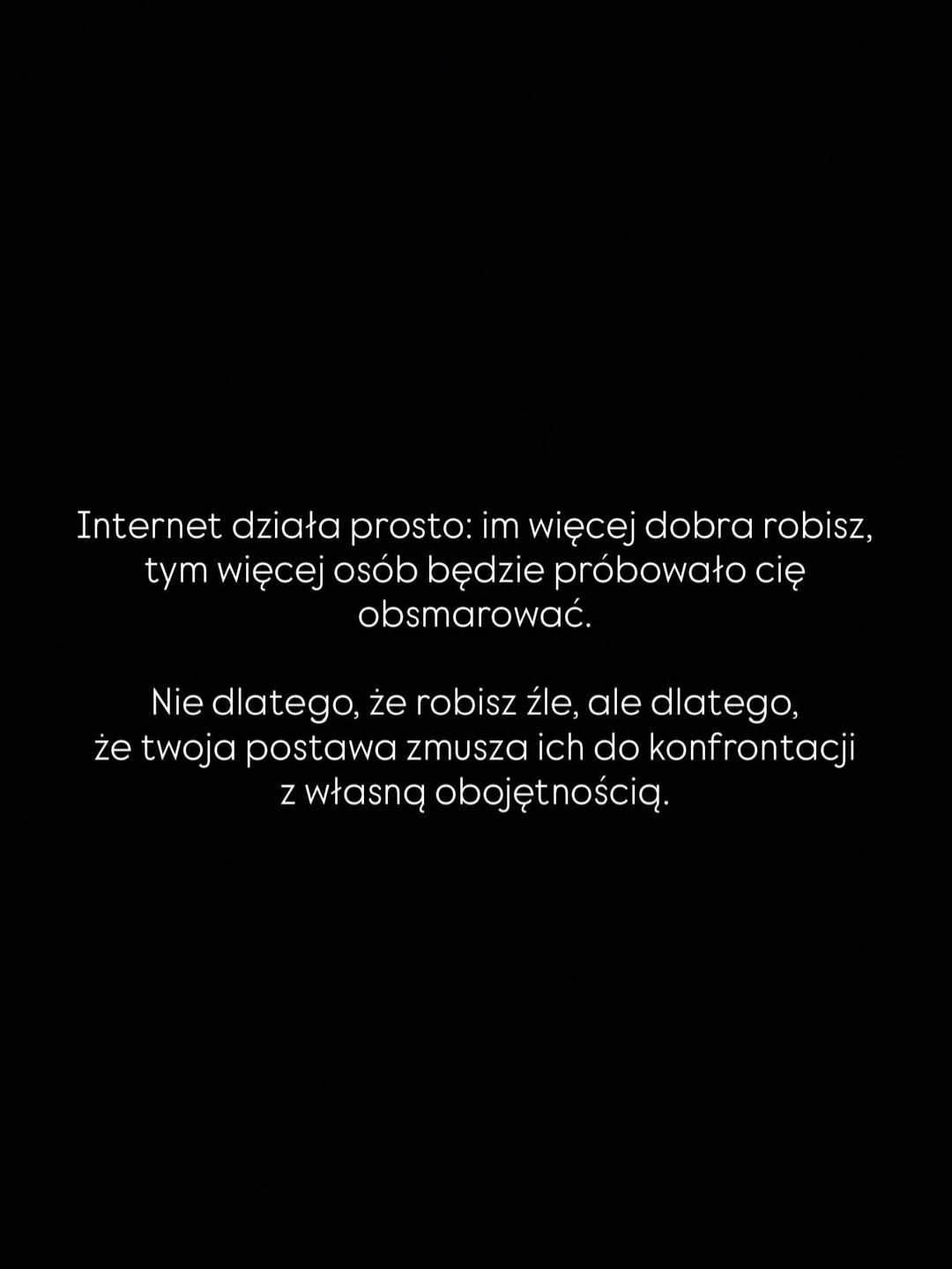 Instagramowa odezwa Ewy Chodakowskiej