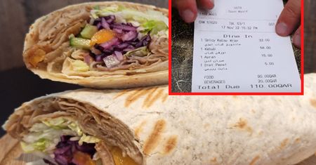 Poszli na kebab w Katarze. Wydali tyle, że szczęka opada
