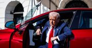 Niecodzienne sceny przed Białym Domem. Tak zachował się Donald Trump