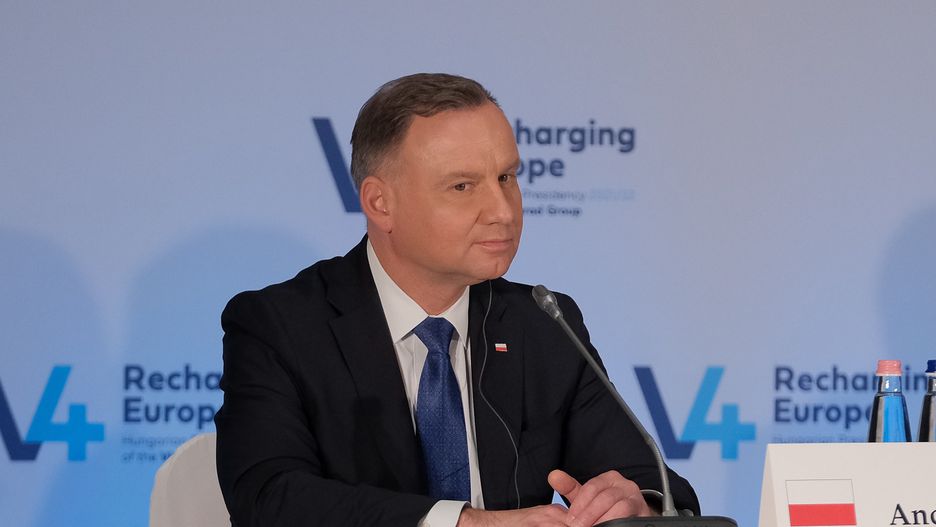 Andrzej Duda wBudapeszcie 