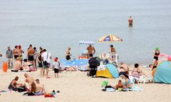 Zmarł na plaży w Stegnie. Prokuratura wszczyna postępowanie