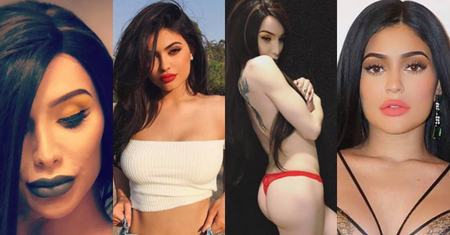 Transseksualistka wydała 200 TYSIĘCY na operacje, by upodobnić się do Kylie Jenner! (ZDJĘCIA)