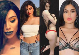 Transseksualistka wydała 200 TYSIĘCY na operacje, by upodobnić się do Kylie Jenner! (ZDJĘCIA)