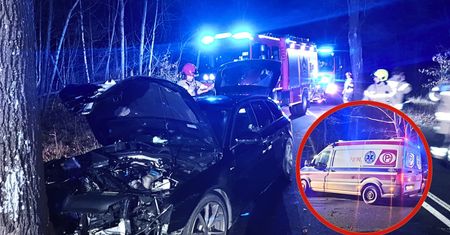 Wypadek na drodze Kaczory - Chodzież