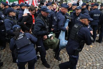 Awantura w Polsacie. Poseł PiS oskarżył policję o kłamstwo