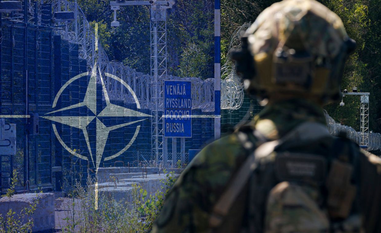 Nocny alarm NATO: myśliwce zestrzeliły drona, Rosja atakuje Kramatorsk