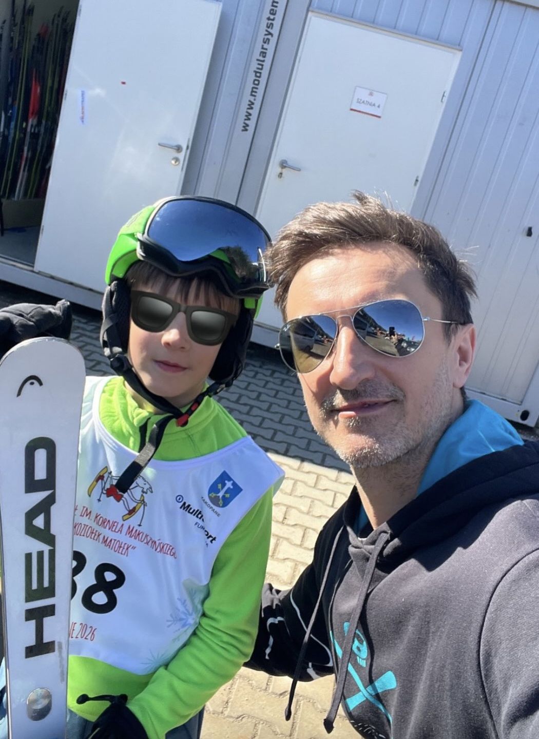 Sebastian Karpiel-Bułecka chwali się sukcesem syna 