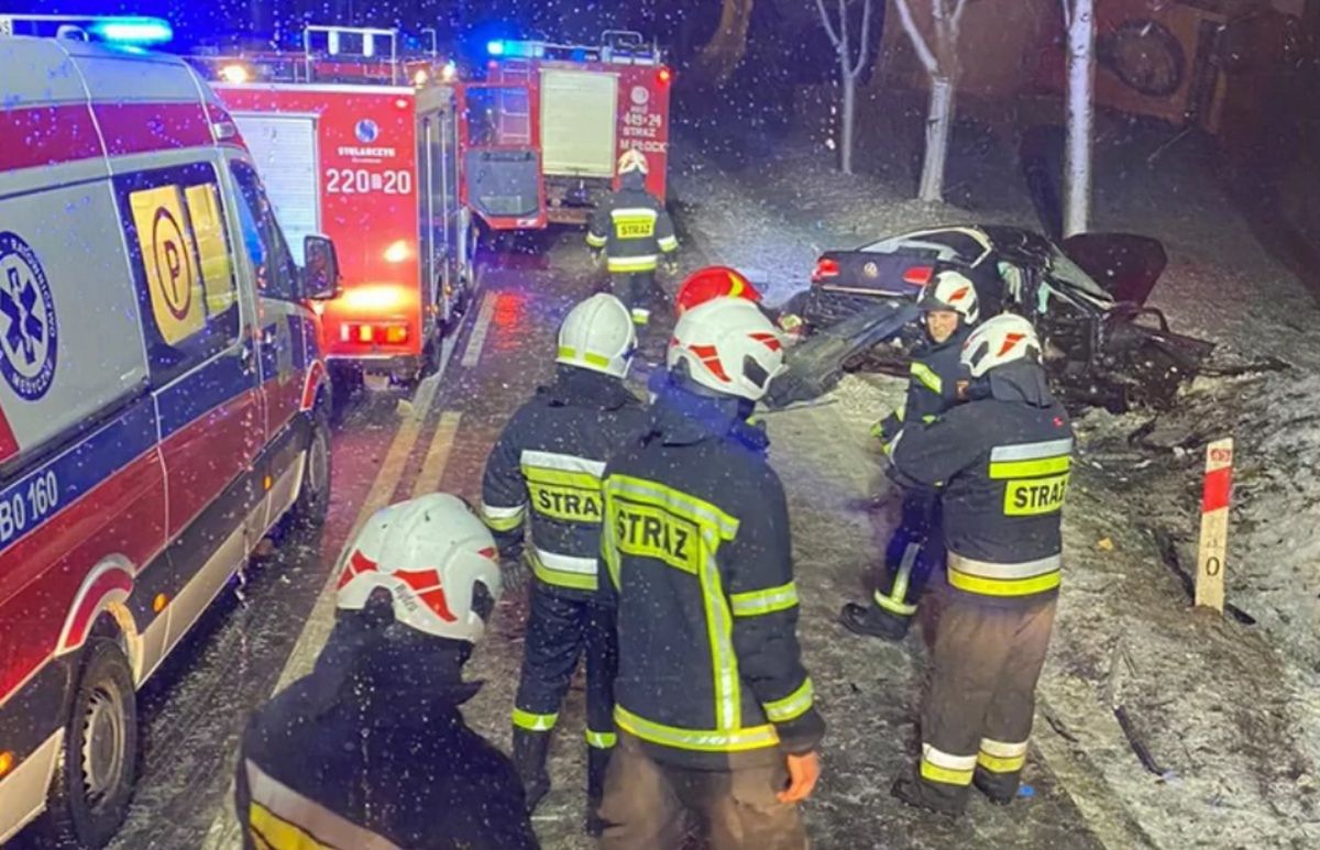 Tragiczny wypadek na Podlasiu. Nie żyją 2 osoby