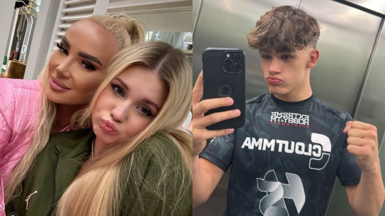 Izabela Macudzińska szaleje na widowni Clout MMA