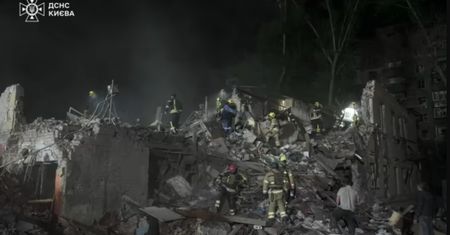 Nocny atak na Kijów. Zginęło 9 osób, 63 zostały ranne