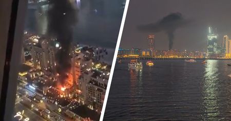 Co się dzieje w Dubaju? Pożar w luksusowej dzielnicy