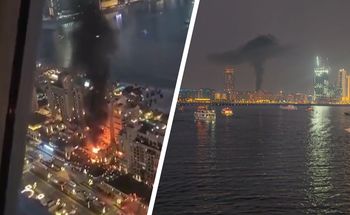 Co się dzieje w Dubaju? Pożar w luksusowej dzielnicy