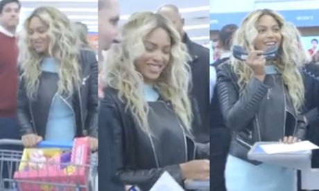 Beyonce zaskoczyła klientów supermarketu!