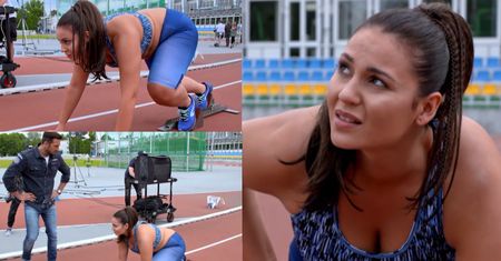 Zestresowana modelka plus size: "Roluje mi się tłuszcz. To nie jest brzydkie?"