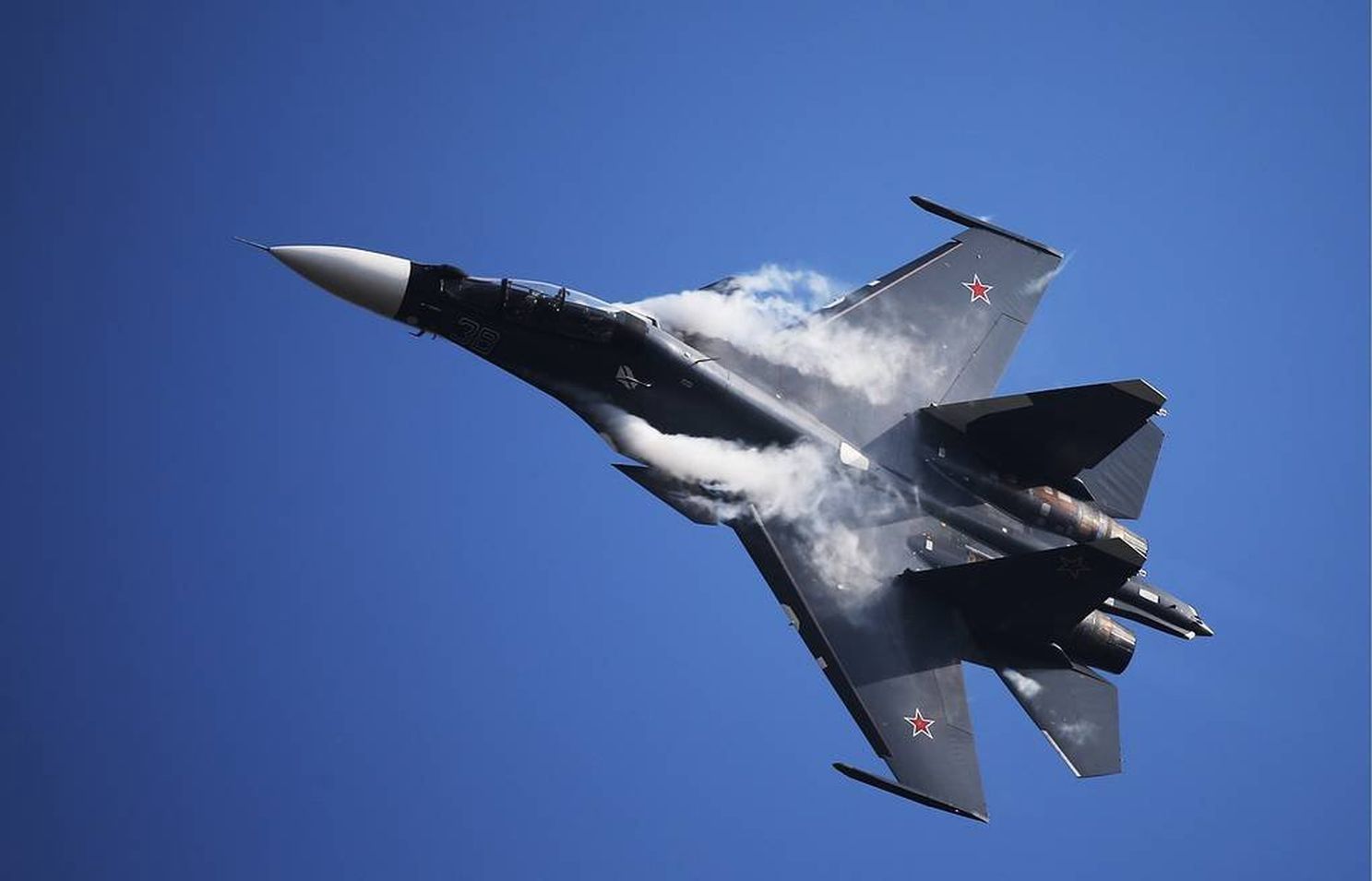 Su-30SM zniszczony. Rosjanie omyłkowo sami go zestrzelili