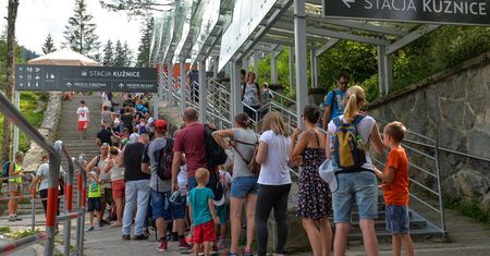 Gigantyczne kolejki na Kasprowy Wierch. Zakopane oblężone