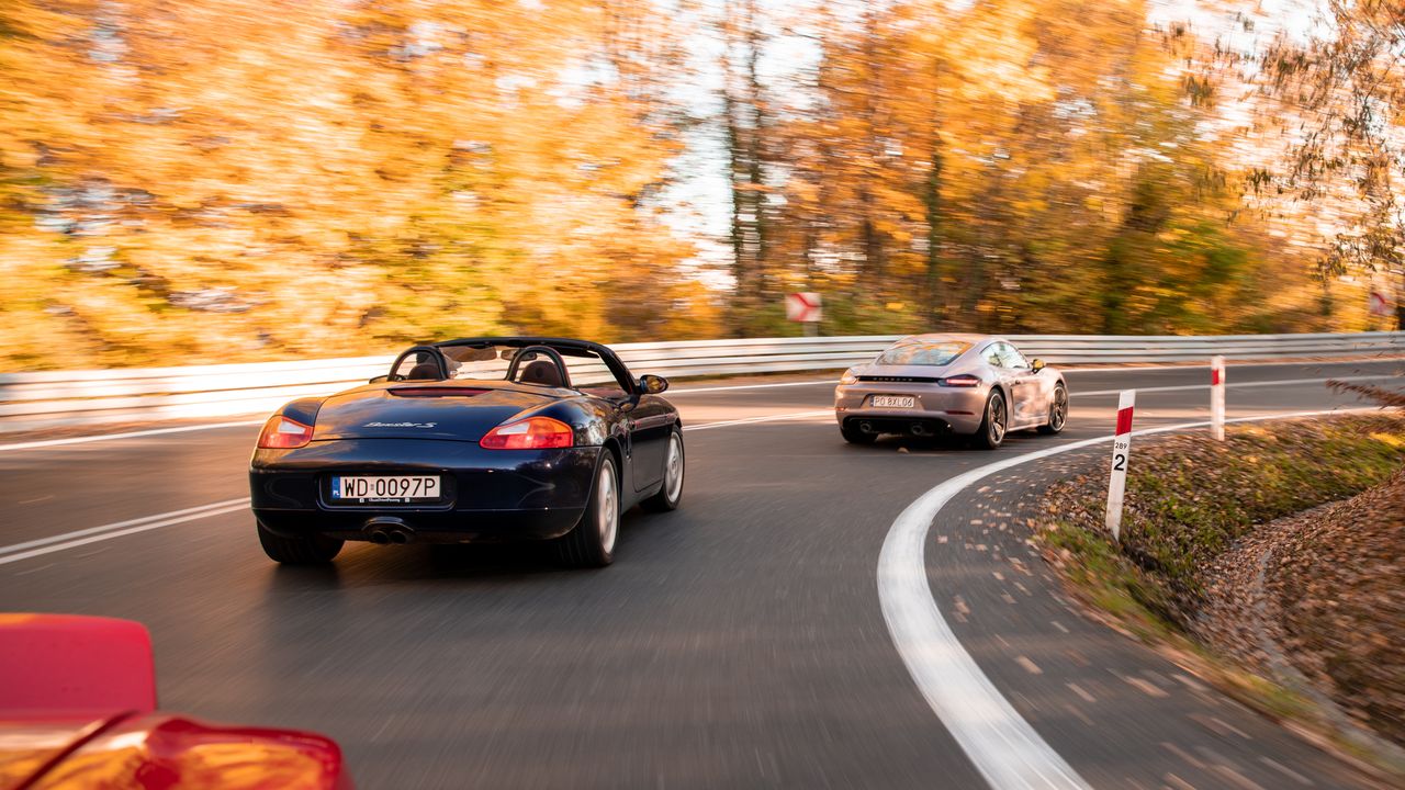 Porsche 944, 986 Boxster S i 718 Cayman GTS